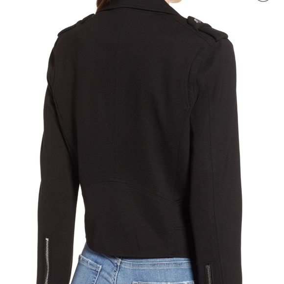 New Blank NYC black Moto biker jacket nwt - Picture 2 of 6